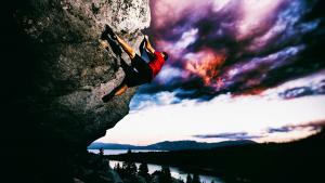 Rock climbing Tahoe adventure course. Learn to rock climb.